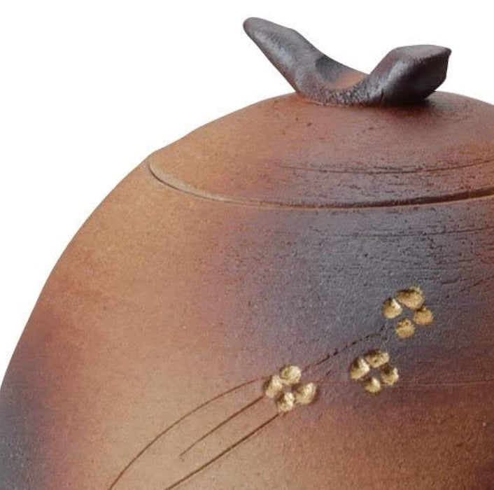 Ziyue Kiln Japanese Fire Color Small Flower Server - 3000Cc Brown Tokiwa Tokiya Pro-Kiichin - The #1 Place for Japanese Goods in Your Hand!