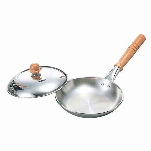 Fujinos Stainless Steel Oyakodon Pan with Lid - Japanese Hsd-160-Kiichin - The #1 Place for Japanese Goods in Your Hand!