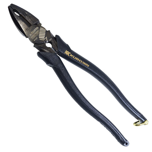 Fujiya 3020N-225BG Power Pliers Black Gold Burr Treatment 225mm-Kiichin - The #1 Place for Japanese Goods in Your Hand!