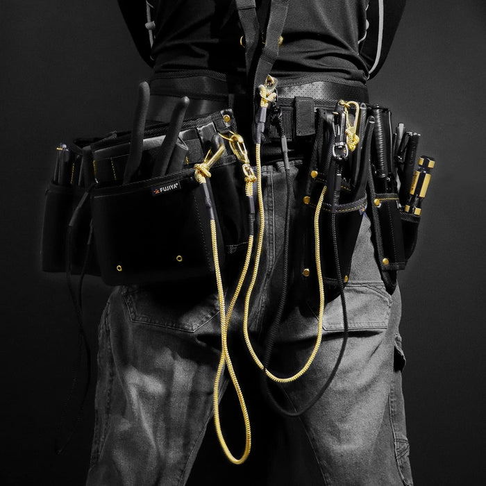 Fujiya 3020N-225BG Power Pliers Black Gold Burr Treatment 225mm-Kiichin - The #1 Place for Japanese Goods in Your Hand!