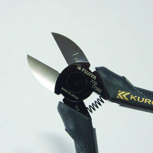 Fujiya Electric Nippers 770-175Bg 175mm Black Gold Micro Mirror Blades-Kiichin - The #1 Place for Japanese Goods in Your Hand!