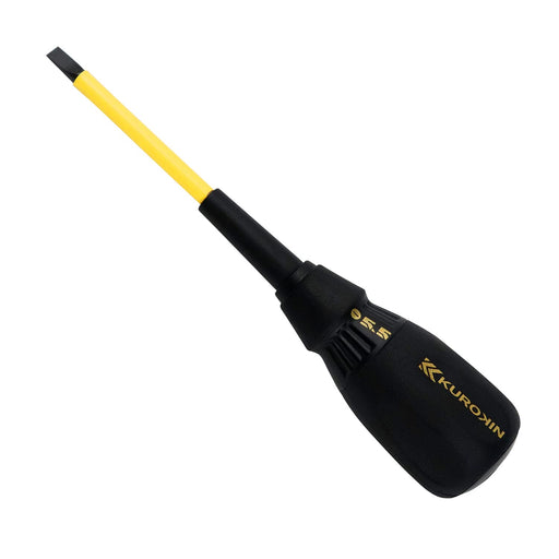 Fujiya Electric 554D-BG Worker Driver -5.5 100mm Black Gold-Kiichin - The #1 Place for Japanese Goods in Your Hand!