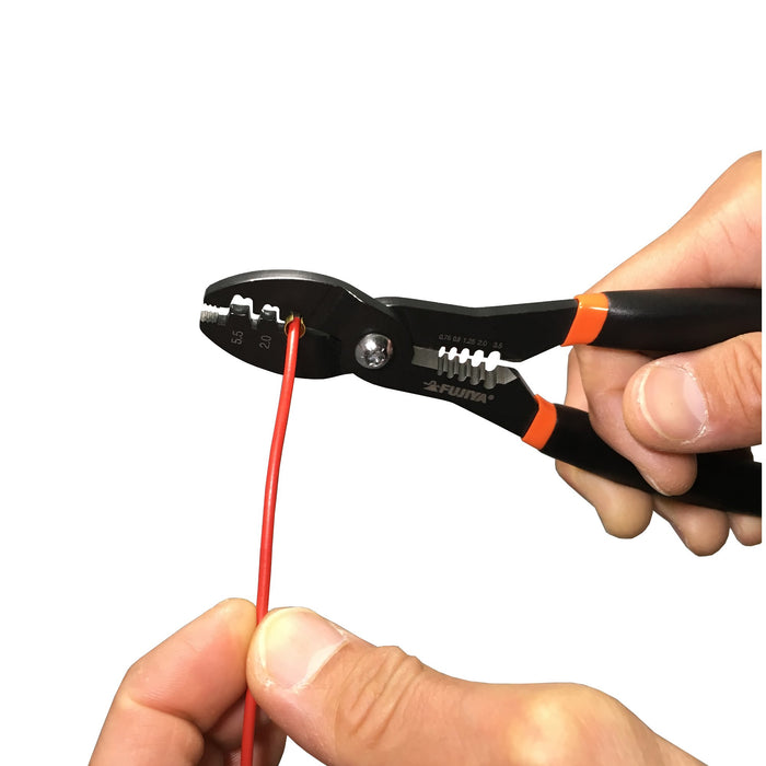 Fujiya Fa203 Electrical Pliers Mini (For Faston Terminals)-Kiichin - The #1 Place for Japanese Goods in Your Hand!