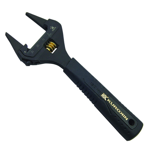 Fujiya Flt-34-Bg Thin Tip Monkey Wrench w/Black Gold Grip-Kiichin - The #1 Place for Japanese Goods in Your Hand!
