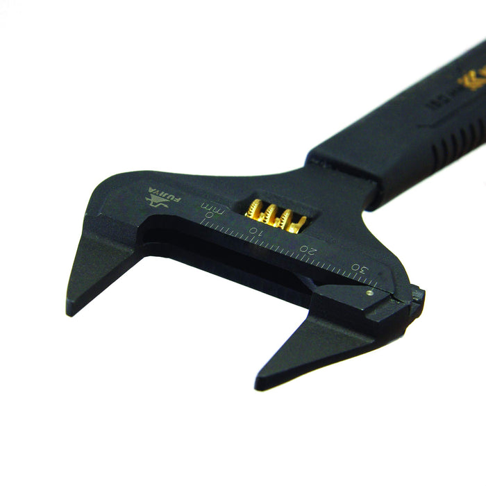 Fujiya Flt-34-Bg Thin Tip Monkey Wrench w/Black Gold Grip-Kiichin - The #1 Place for Japanese Goods in Your Hand!