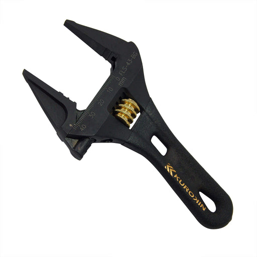 Fujiya FLS-43-BG Light Short Monkey Wrench 43mm Black Gold Grip-Kiichin - The #1 Place for Japanese Goods in Your Hand!