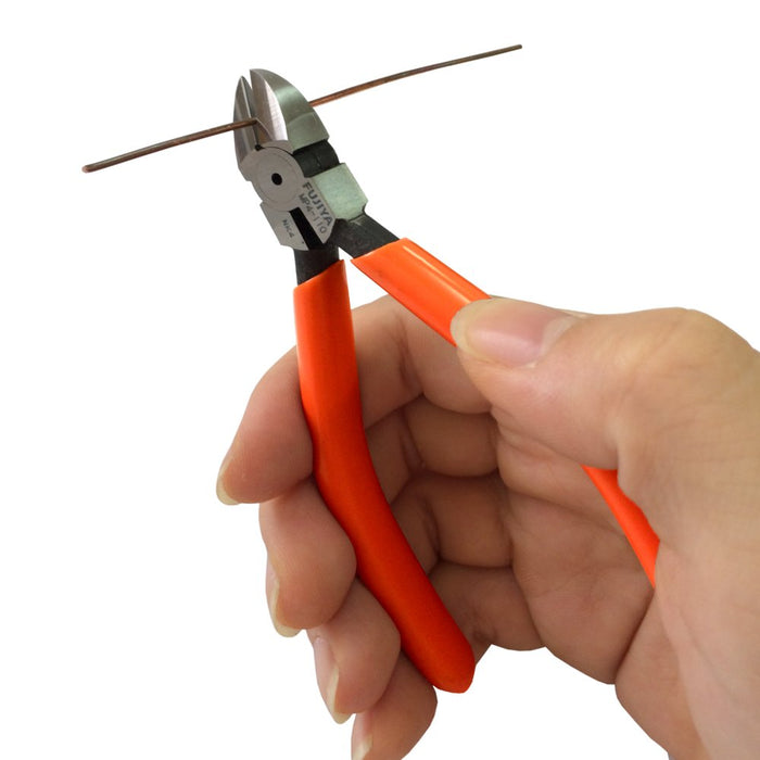 Fujiya 110mm Nippers Mirror Finish Blade Cuts Ф2.0 Wires MP4-110-Kiichin - The #1 Place for Japanese Goods in Your Hand!