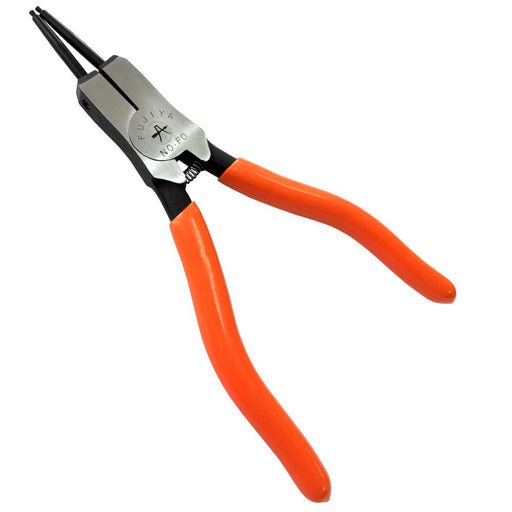 Fujiya Fos-185 Orange Snap Ring Pliers 10-40mm Φ2.0mm 185mm-Kiichin - The #1 Place for Japanese Goods in Your Hand!