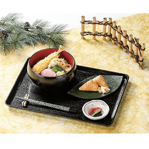 Fukui Craft Non-Slip Rectangular Serving Tray No.3 - 395x285mm-Kiichin - The #1 Place for Japanese Goods in Your Hand!
