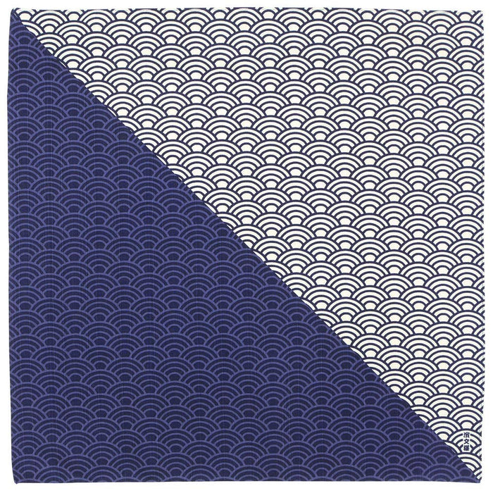 Hama Pattern Furoshiki 50Cm Japanese Seigaiha Cloth - Hamamonyo-Kiichin - The #1 Place for Japanese Goods in Your Hand!