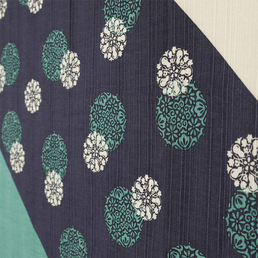 Hama Pattern Furoshiki 50Cm Yumehana Komon Navy Blue Cloth-Kiichin - The #1 Place for Japanese Goods in Your Hand!