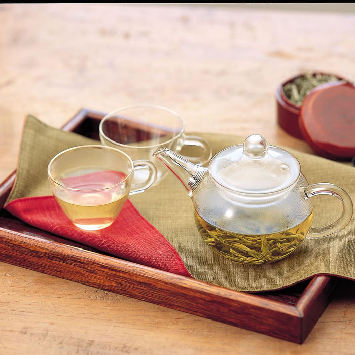 Hario Teapot Round 180ml QSM-1 Heat Resistant Glass-Kiichin - The #1 Place for Japanese Goods in Your Hand!