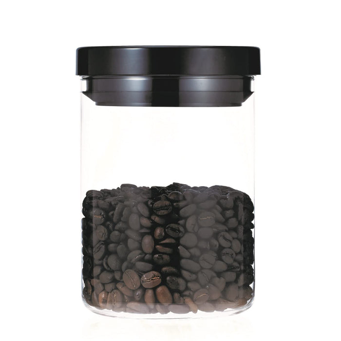 Hario Coffee Canister M Black MCNR-200-B-Kiichin - The #1 Place for Japanese Goods in Your Hand!