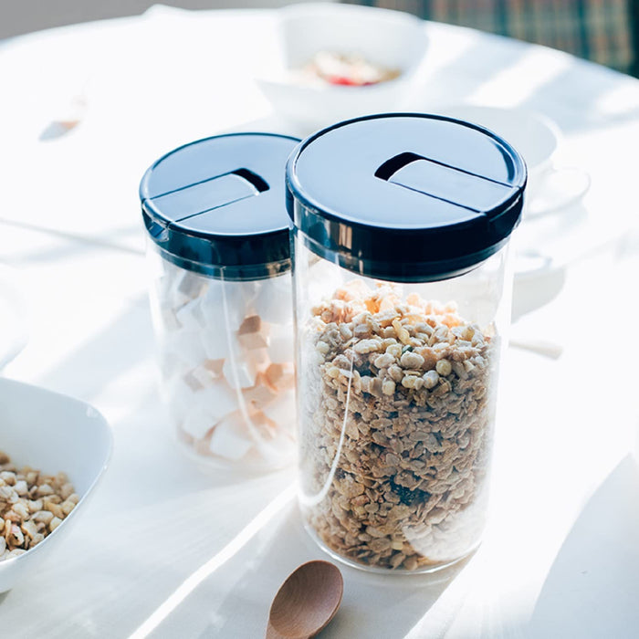 Hario Coffee Canister M Black MCNR-200-B-Kiichin - The #1 Place for Japanese Goods in Your Hand!