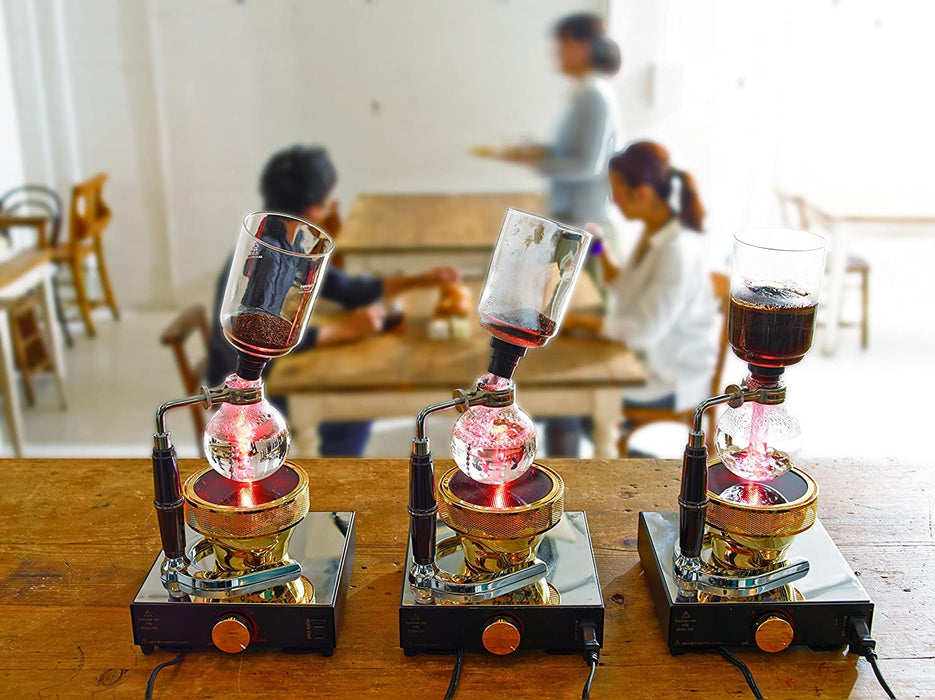 Hario Technica 3 Cup Coffee Siphon Tcar-3 Made in Japan-Kiichin - The #1 Place for Japanese Goods in Your Hand!