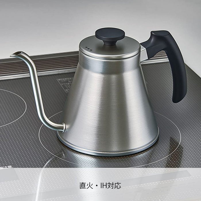 Hario V60 Drip Kettle Gas-IH Compatible 800ml VKF-120-MB-Kiichin - The #1 Place for Japanese Goods in Your Hand!