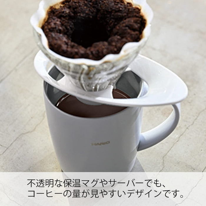 Hario V60 VDGR-01-B Glass Dripper 1-2 Cups Japan Black-Kiichin - The #1 Place for Japanese Goods in Your Hand!