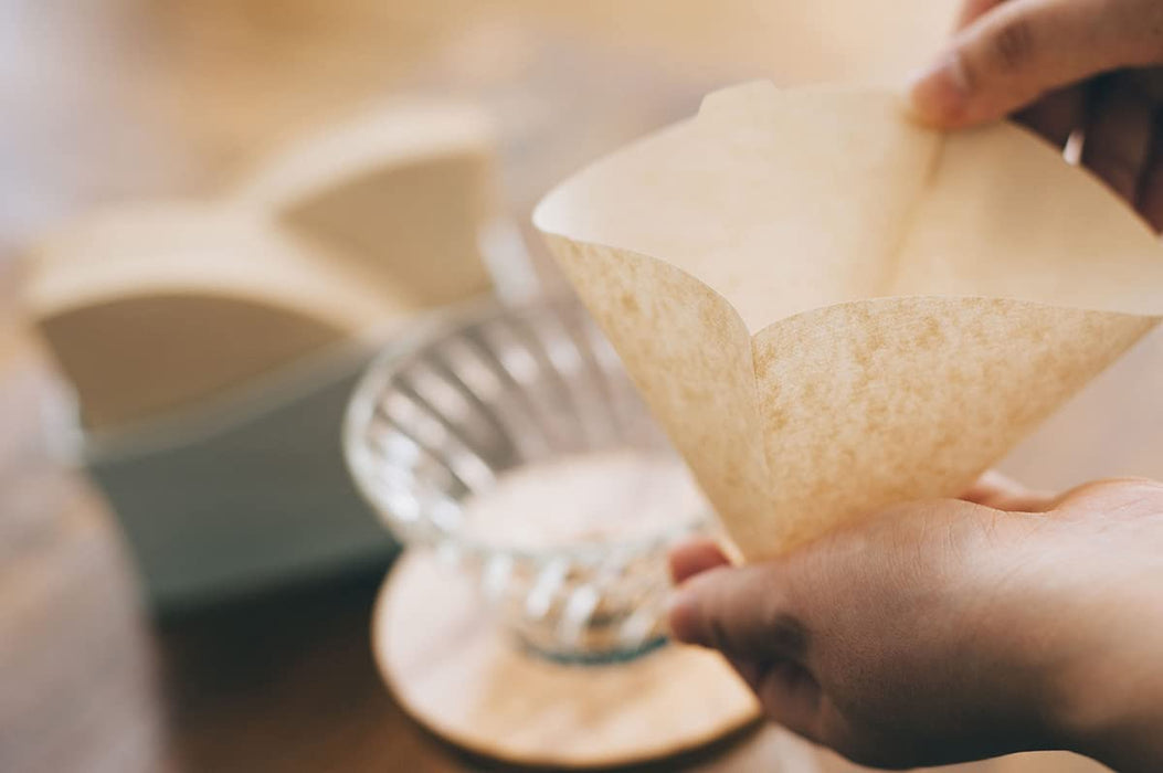 Hario V60 Coffee Filter 02 W Brown 1-4 Cup 100Pcs Japan - Vcf-02-100M-Kiichin - The #1 Place for Japanese Goods in Your Hand!