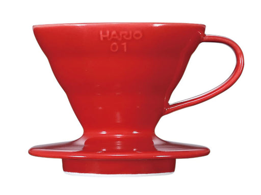 Hario V60 Ceramic Dripper 01 Red 1-2 Cups VDCR-01-R-Kiichin - The #1 Place for Japanese Goods in Your Hand!
