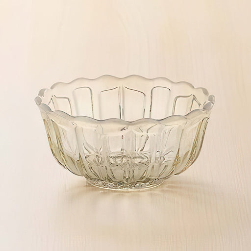 Hirota Glass Japan Yukinohana Shallow Bowl - Premium Soda-Lime Glass-Kiichin - The #1 Place for Japanese Goods in Your Hand!