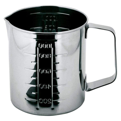 Ichibishi Mitsuwa 18-8 Stainless Measuring Cup 1L - Authentic Japanese Craftsmanship-Kiichin - The #1 Place for Japanese Goods in Your Hand!