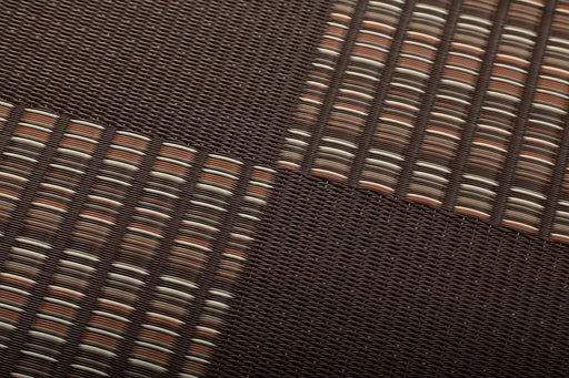 Ikehiko Corp Japan Rug Carpet Edoma 2 Tatami Mats 174X174Cm Brown Washable-Kiichin - The #1 Place for Japanese Goods in Your Hand!
