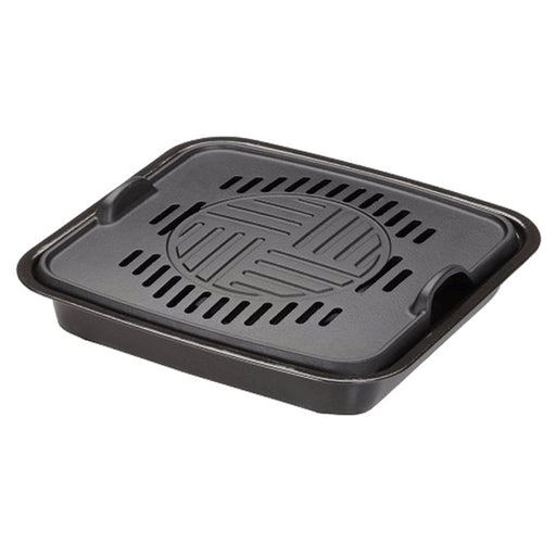 Ikenaga Cast-Iron BBQ Griddle Water Pan for Portable Gas Stove-Kiichin - The #1 Place for Japanese Goods in Your Hand!