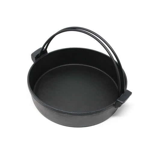 Ikenaga 26cm Induction Cast-Iron Sukiyaki Pan with Dual Handles-Kiichin - The #1 Place for Japanese Goods in Your Hand!