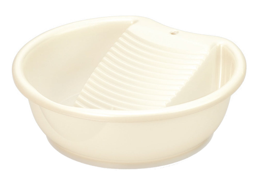 Inomata-K Chemical Washboard - Love Wash Pearl White - Made In Japan-Kiichin - The #1 Place for Japanese Goods in Your Hand!