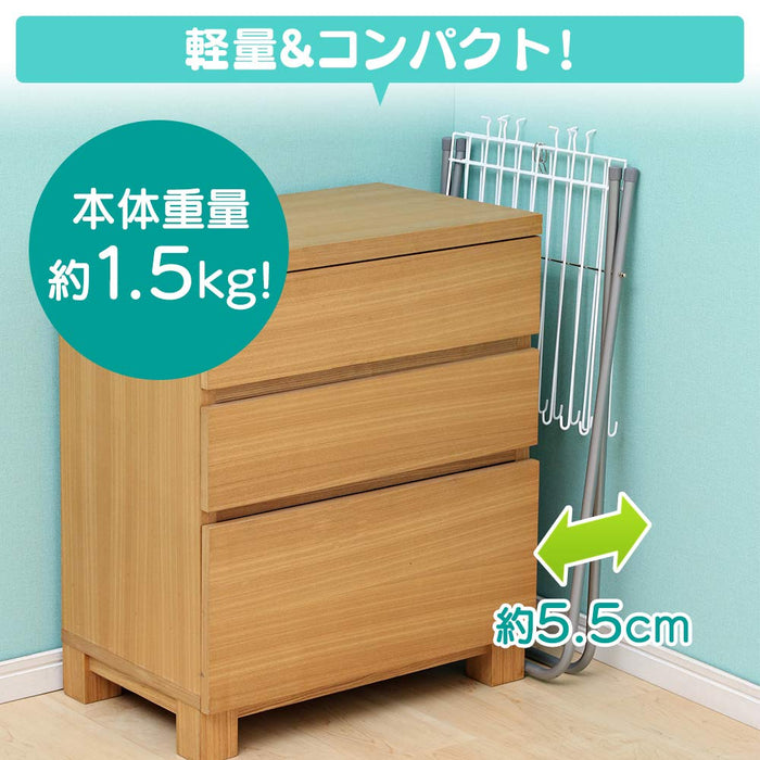 Iris Ohyama Japan Clothesline Towel Hanger - Set of 20 Pieces-Kiichin - The #1 Place for Japanese Goods in Your Hand!