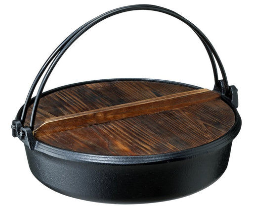 Ishigaki Industry Sukiyaki Pot - Gas Fire IH Iron Casting Japan 29x27.5x8.5cm-Kiichin - The #1 Place for Japanese Goods in Your Hand!
