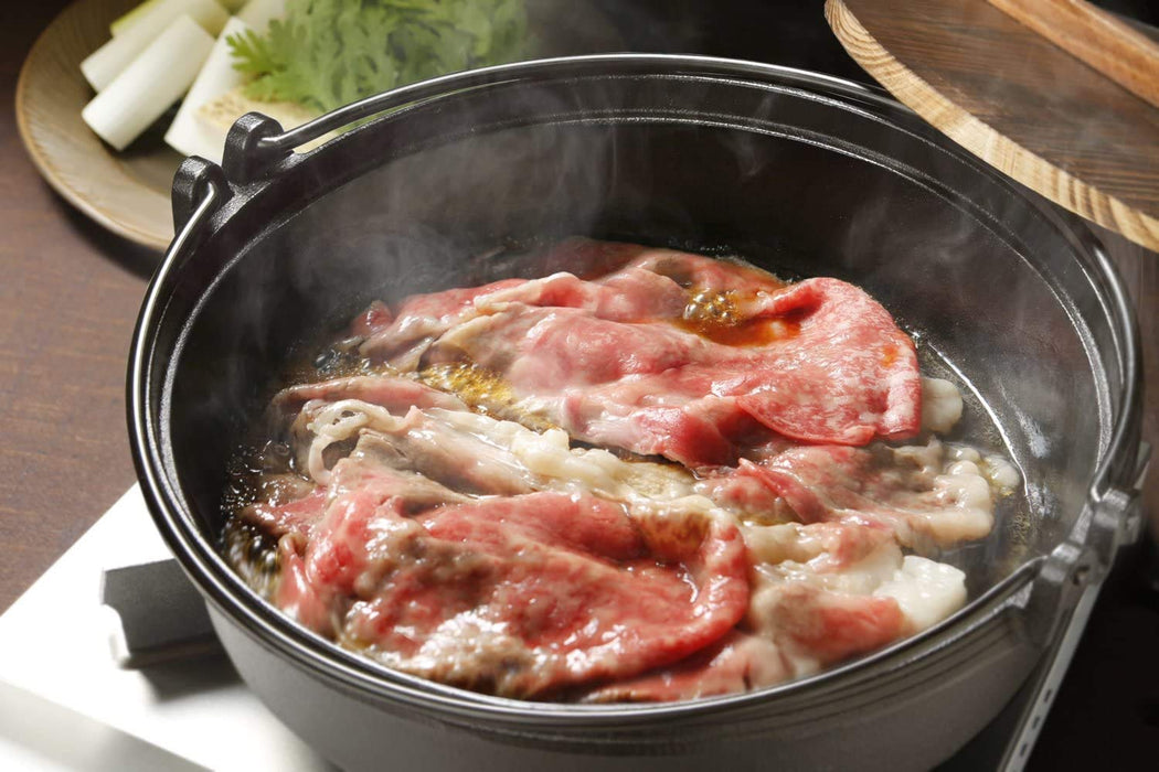 Ishigaki Industry Sukiyaki Pot - Gas Fire IH Iron Casting Japan 29x27.5x8.5cm-Kiichin - The #1 Place for Japanese Goods in Your Hand!