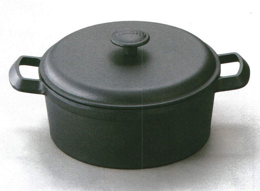 Iwachu 18 Black Baked Ih Compatible Nambu Tekki Stew Pan-Kiichin - The #1 Place for Japanese Goods in Your Hand!