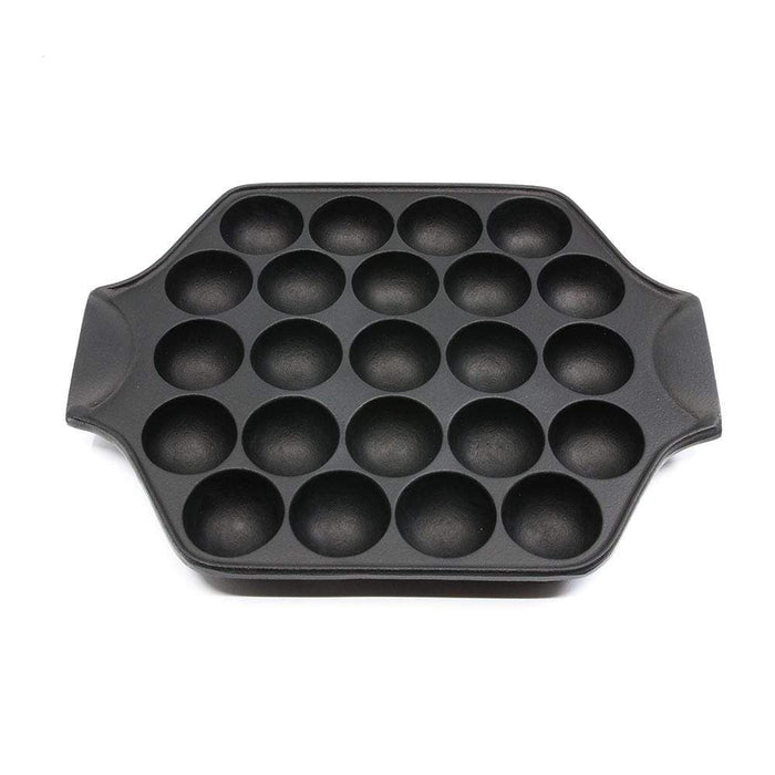 Iwachu Nambu Cast Iron Takoyaki Pan - Authentic Japanese 23-Ball Cookware-Kiichin - The #1 Place for Japanese Goods in Your Hand!