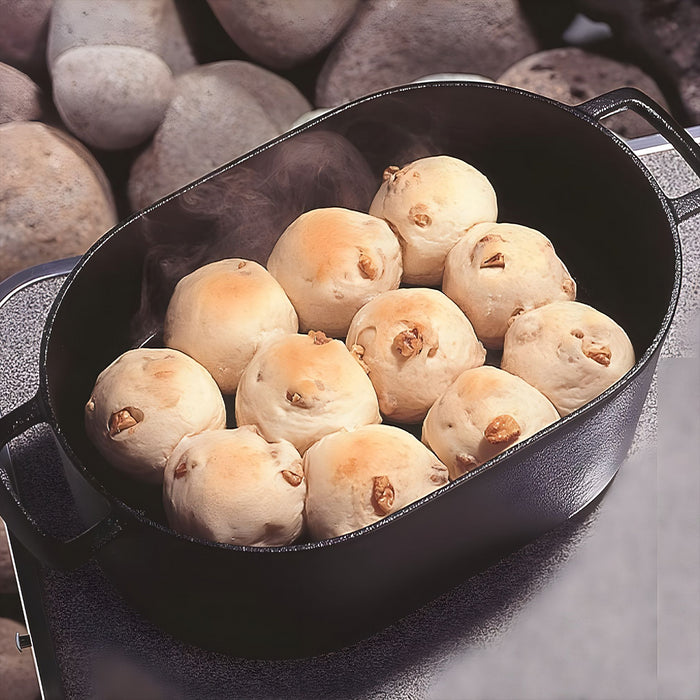 Iwachu Nambu Cast Iron Dutch Oven - Premium Quality Cooking Pot-Kiichin - The #1 Place for Japanese Goods in Your Hand!