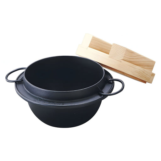 Iwachu Nambu Cast Iron Rice Cooker - Authentic Japanese Rice Cooking Experience-Kiichin - The #1 Place for Japanese Goods in Your Hand!