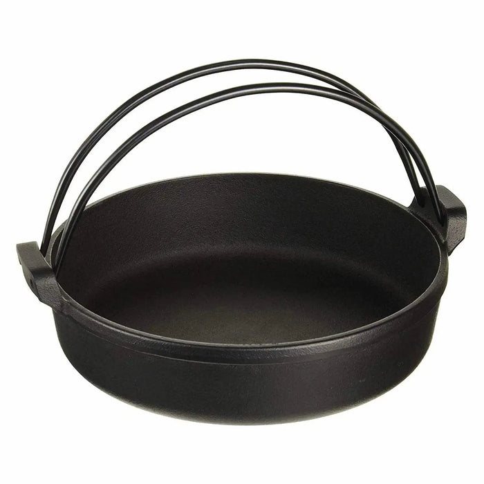 Iwachu Japan Nambu Cast Iron Sukiyaki Pan - 26cm Handle-Kiichin - The #1 Place for Japanese Goods in Your Hand!