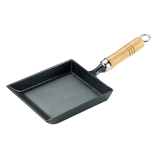 Iwachu Nambu Cast Iron Tamagoyaki Pan - Authentic Rolled Omelette Cookware-Kiichin - The #1 Place for Japanese Goods in Your Hand!
