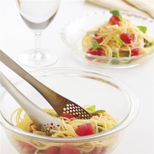 Iwaki Heat Resistant Glass Frilled Plate - Durable and Stylish Serving Dish-Kiichin - The #1 Place for Japanese Goods in Your Hand!