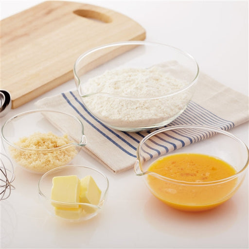 Iwaki 250ml Glass Lipped Bowl - Heat Resistant & Durable-Kiichin - The #1 Place for Japanese Goods in Your Hand!