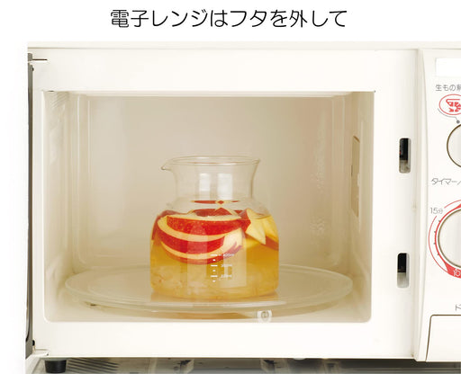 Iwaki Japan 1L Heat Resistant Glass Fruit & Vinegar - Premium Quality-Kiichin - The #1 Place for Japanese Goods in Your Hand!