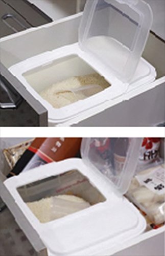 Iwasaki Industry 5Kg Rice Bins - Made In Japan - Drawer B-2895Pa-Kiichin - The #1 Place for Japanese Goods in Your Hand!