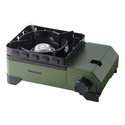 Iwatani Maru Jr. Steel Cassette Stove Tough Dutch Oven - Made In Japan - Olive-Kiichin - The #1 Place for Japanese Goods in Your Hand!