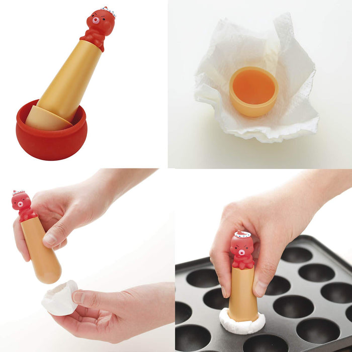 Kai Corporation Japan Takoyaki Tools 5-Piece Set - Kitchen Accessories for Easy Cooking-Kiichin - The #1 Place for Japanese Goods in Your Hand!