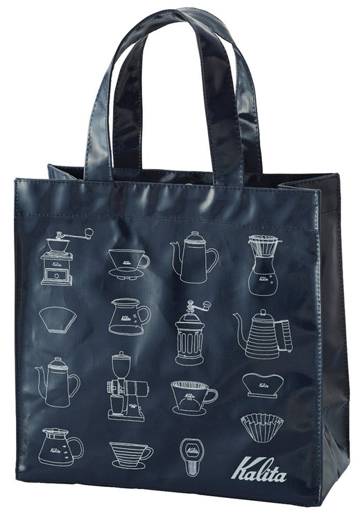 Kalita Japan Coffee Mini Tote Bag - Smoky Blue #71160 Stylish and Practical Carryall-Kiichin - The #1 Place for Japanese Goods in Your Hand!