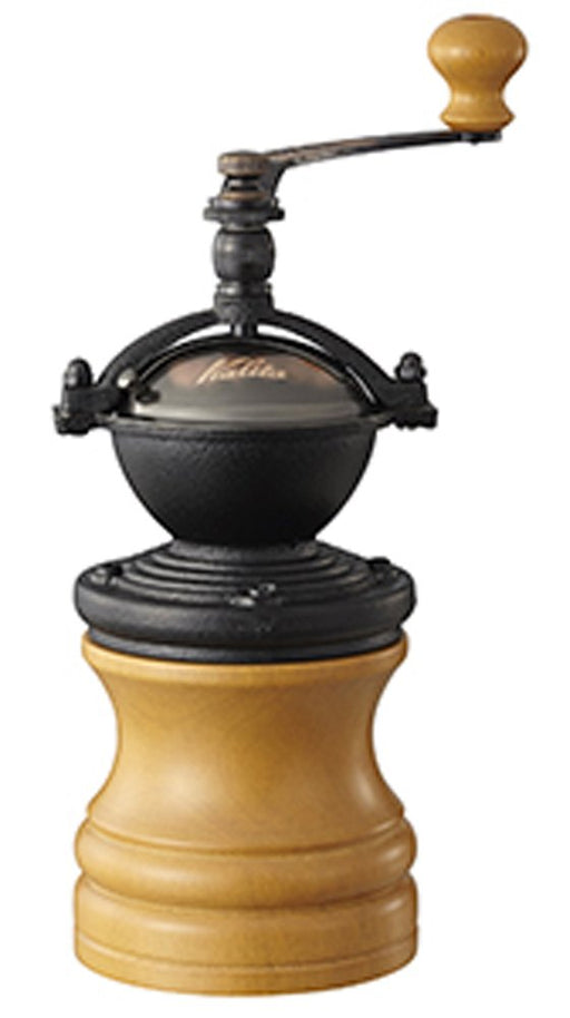 Kalita 42118 Coffee Grinder - Slim Round Hand Mill from Japan-Kiichin - The #1 Place for Japanese Goods in Your Hand!