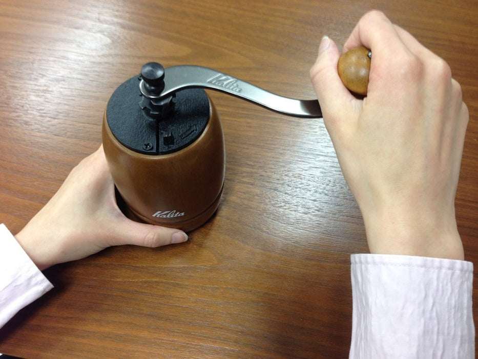Kalita KH-9 Antique Coffee Grinder - Small Outdoor Camping - Japan-Kiichin - The #1 Place for Japanese Goods in Your Hand!
