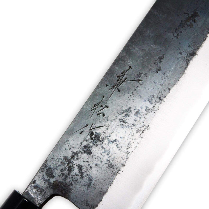 Kanematsu Nihonko Kasumitogi Shirogami Nakiri Knife 165mm - Premium Carbon Steel Blade-Kiichin - The #1 Place for Japanese Goods in Your Hand!