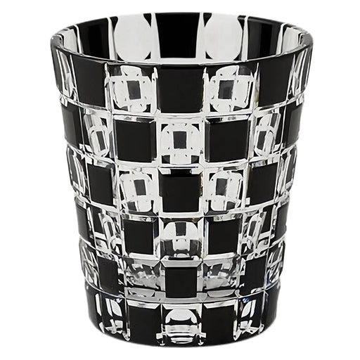 Kimoto Glassware Tokyo Kuroco Edo Kiriko Double Old Fashioned Glass - Authentic Japanese Craftsmanship-Kiichin - The #1 Place for Japanese Goods in Your Hand!