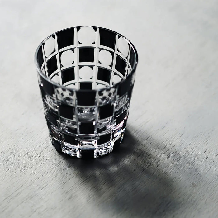 Kimoto Glassware Tokyo Kuroco Edo Kiriko Old Fashioned Glass - Authentic Japanese Craftsmanship-Kiichin - The #1 Place for Japanese Goods in Your Hand!